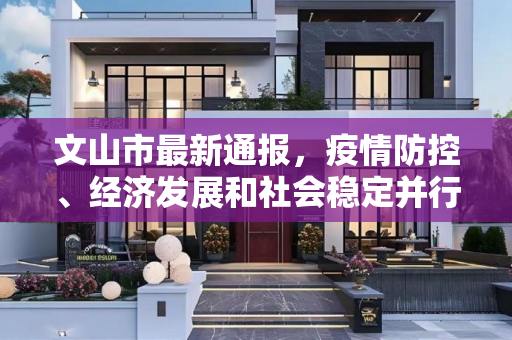 文山市最新通报，疫情防控、经济发展和社会稳定并行不悖,文山最新通报