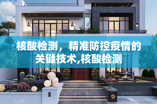 核酸检测，精准防控疫情的关键技术,核酸检测