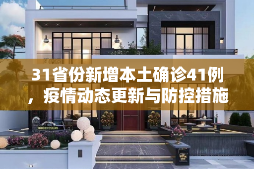 31省份新增本土确诊41例，疫情动态更新与防控措施,31省份新增本土确诊41例