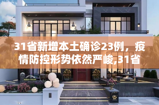31省新增本土确诊23例，疫情防控形势依然严峻,31省新增本土确诊23例