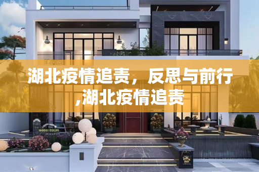 湖北疫情追责，反思与前行,湖北疫情追责