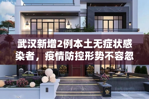 武汉新增2例本土无症状感染者，疫情防控形势不容忽视,武汉新增2例本土无症状