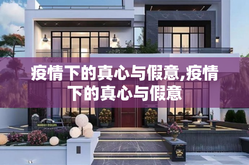 疫情下的真心与假意,疫情下的真心与假意