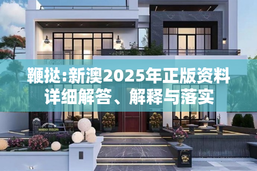 鞭挞:新澳2025年正版资料详细解答、解释与落实